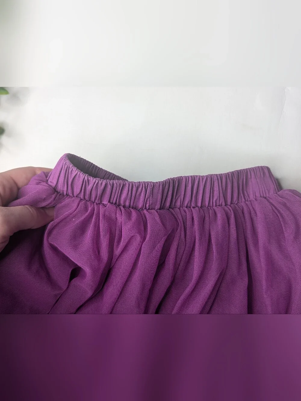 Hanna Andersson Purple yude Tutu Skirt Size 5 Or 110cm